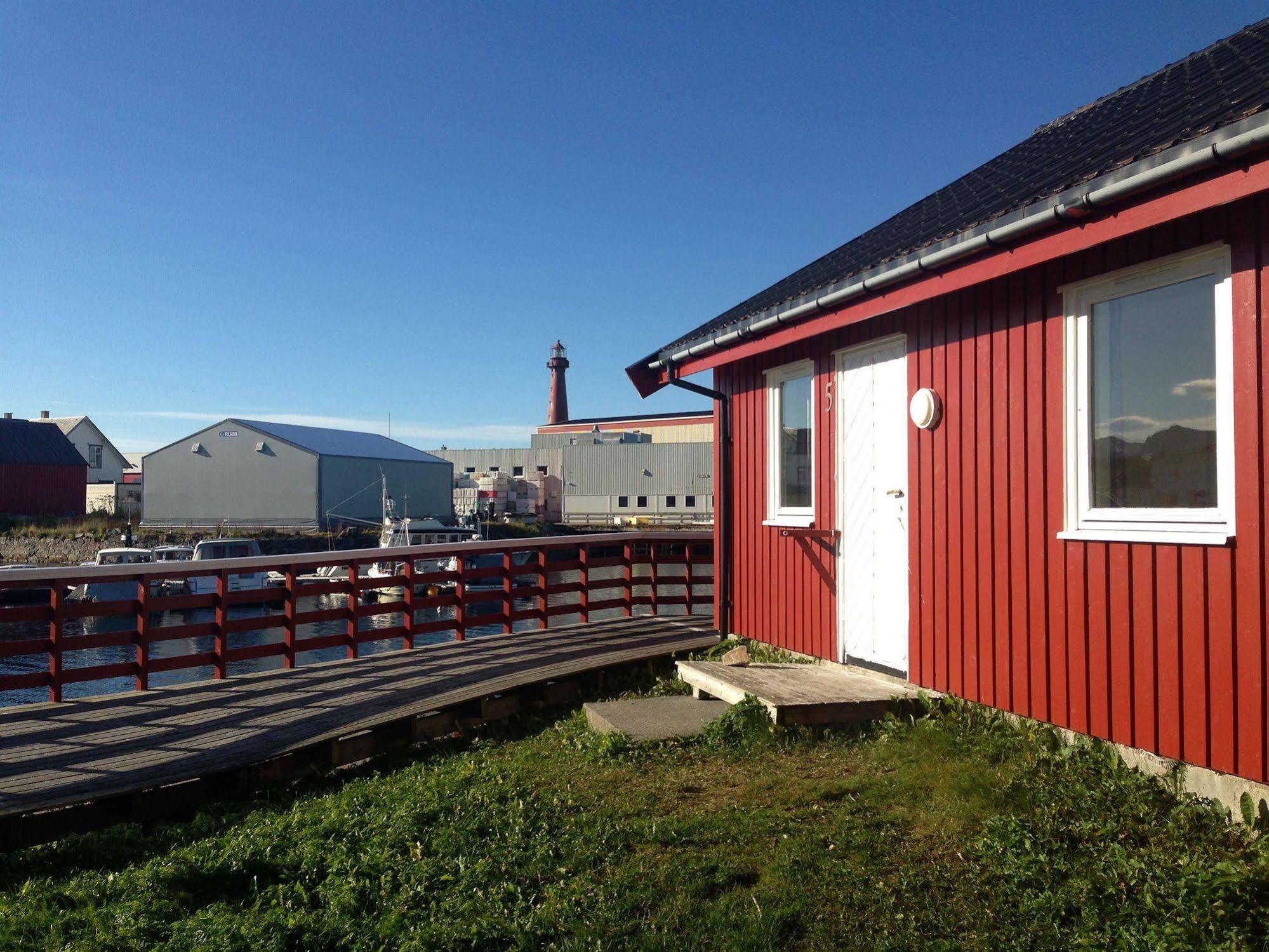 Lankanholmen Sea Cabins Andenes Bagian luar foto