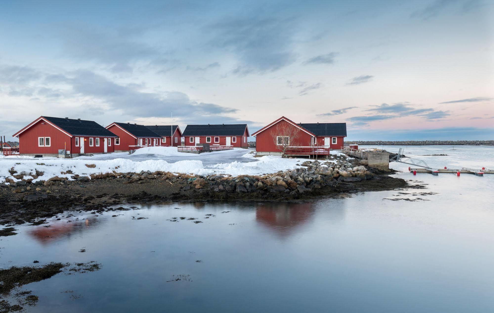 Lankanholmen Sea Cabins Andenes Bagian luar foto
