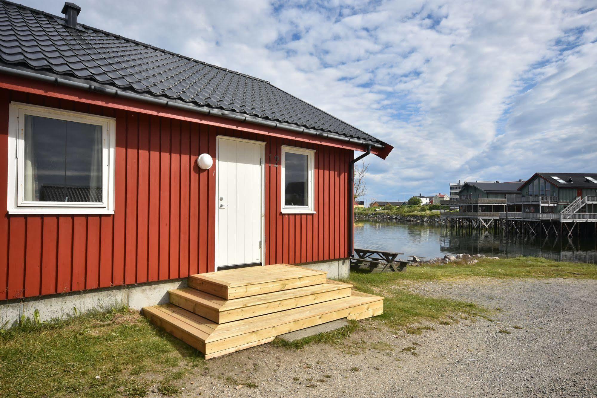 Lankanholmen Sea Cabins Andenes Bagian luar foto