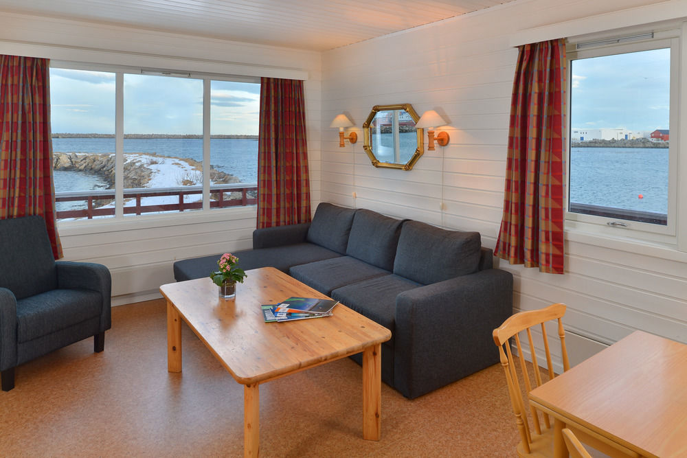 Lankanholmen Sea Cabins Andenes Bagian luar foto